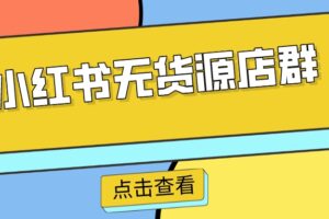 小红书无货源项目，二类电商新蓝海，长期赚钱好项目